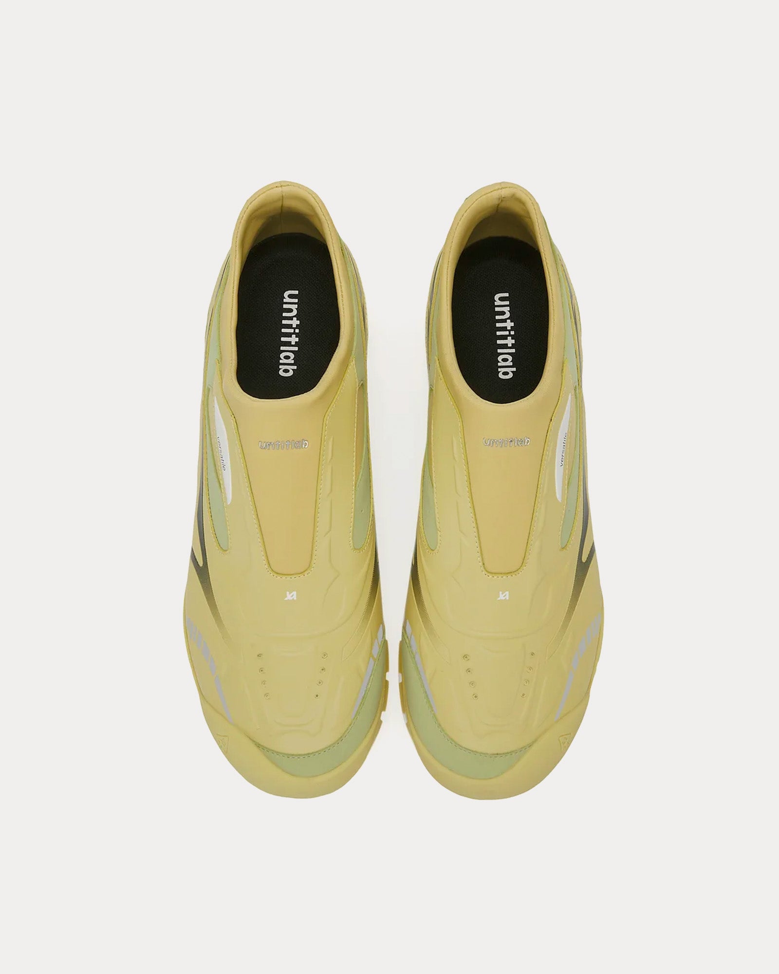 Untitlab - Swift Trek Yellow Slip On Sneakers