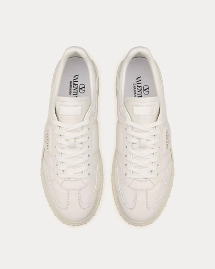 Valentino Upvillage Nappa Leather White Low Top Sneakers - 2