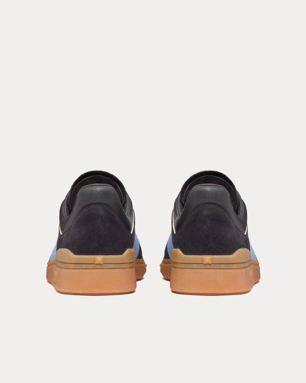 Valentino Upvillage Leather Grey / Sapphire Low Top Sneakers - 3
