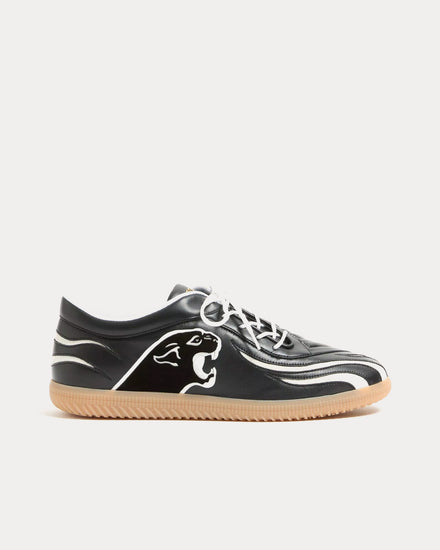 Valentino Kicky Nappa Black Low Top Sneakers - 1