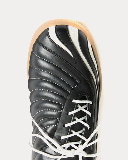 Valentino Kicky Nappa Black Low Top Sneakers - 5