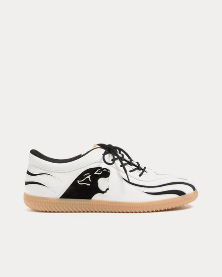 Valentino Kicky Nappa White Low Top Sneakers - 1