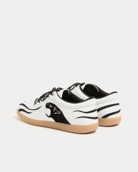 Valentino Kicky Nappa White Low Top Sneakers - 4