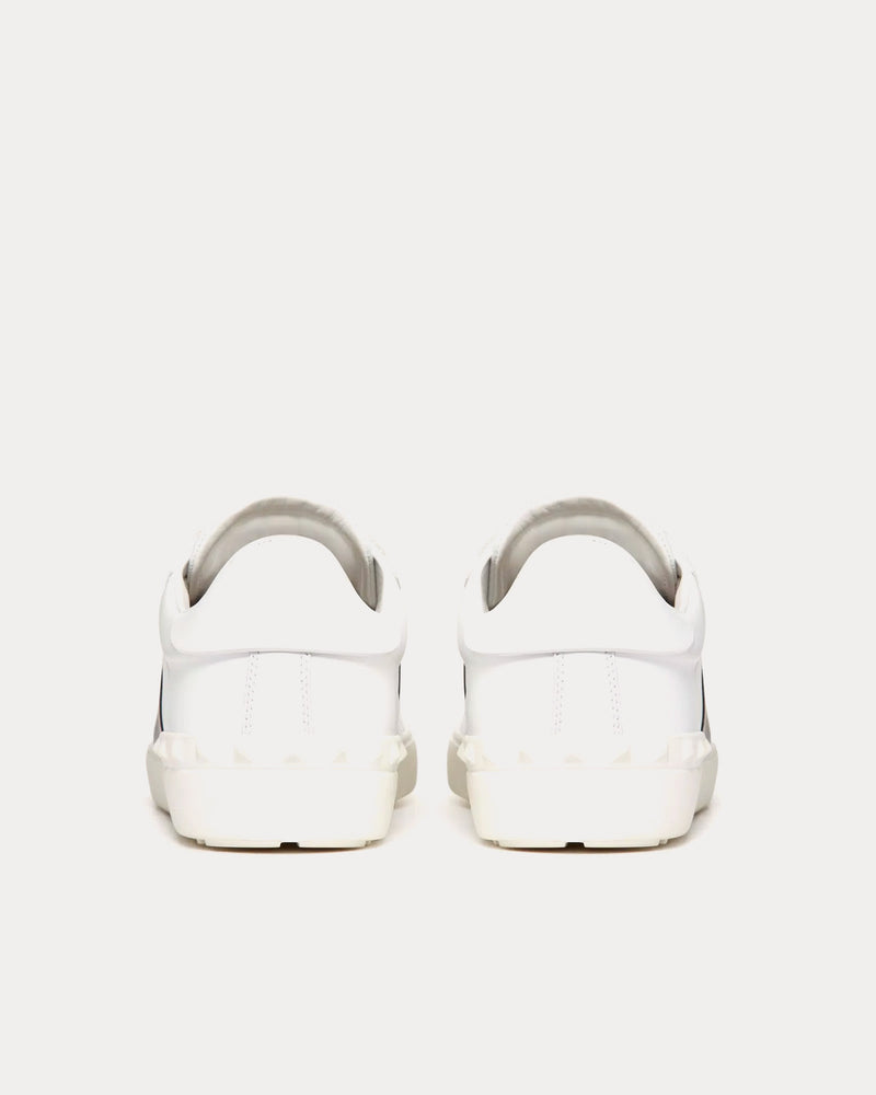 Valentino Open Calfskin White / Black Low Top Sneakers - 4