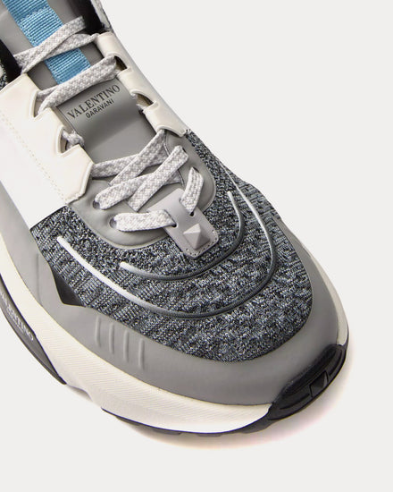 Valentino Men's True Act Mesh & Rubberised Fabric Ice