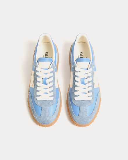 Valentino Upvillage Crosta Grey / Azure Low Top Sneakers - 2