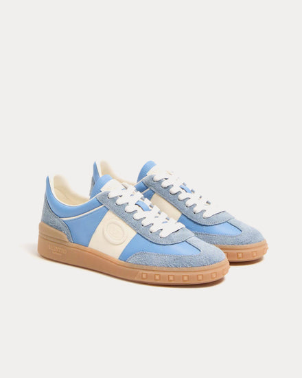 Valentino Upvillage Crosta Grey / Azure Low Top Sneakers - 3