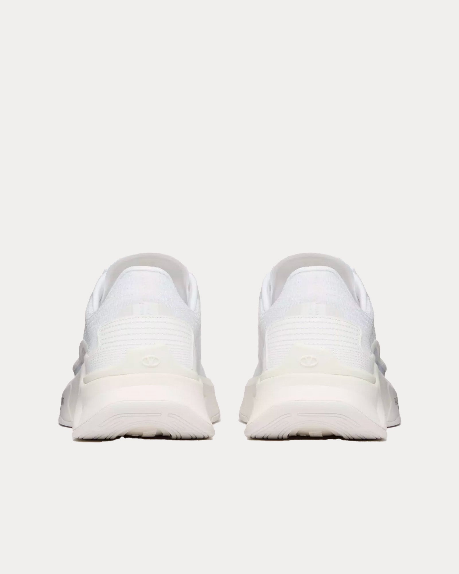 Valentino - True Actress Mesh White Low Top Sneakers