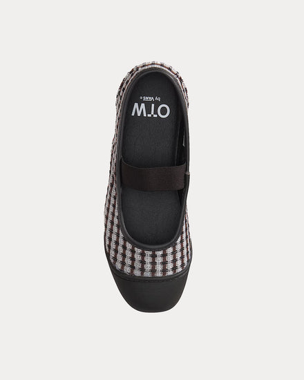 Vans OTW Mary Jane Prima Faded Black Waffle Slip Ons - 2