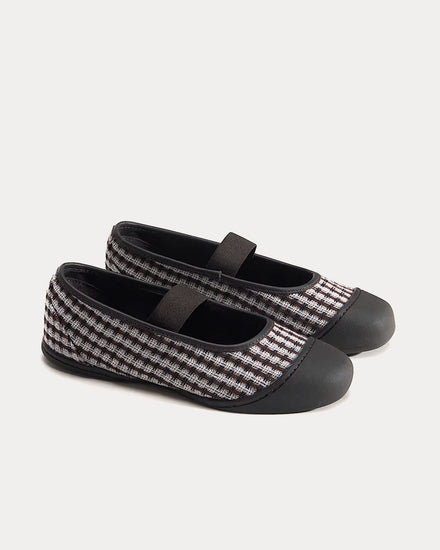 Vans OTW Mary Jane Prima Faded Black Waffle Slip Ons - 3