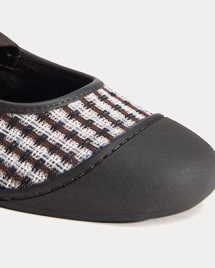 Vans OTW Mary Jane Prima Faded Black Waffle Slip Ons - 6