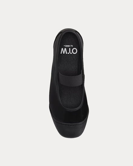 Vans OTW Mary Jane Prima Patent Black Slip Ons - 2