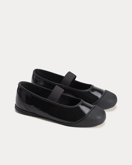 Vans OTW Mary Jane Prima Patent Black Slip Ons - 3