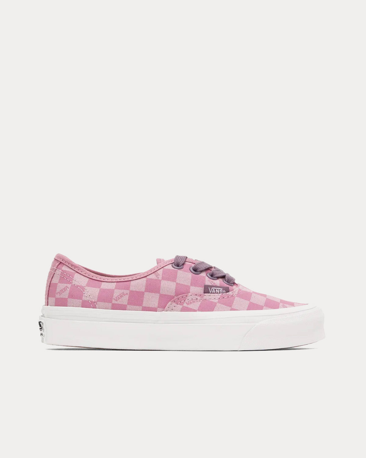 Vans - OG Authentic LX Lilac Check Low Top Sneakers