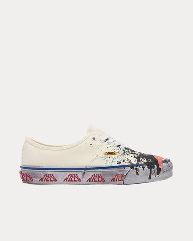 Vans x Gallery Dept Authentic Reissue 44 Canvas Paint Beige Low Top Sneakers