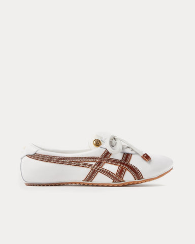 Versace x Onitsuka Tiger TAI-CHI Sakura Nappa Brown / White Low Top Sneakers