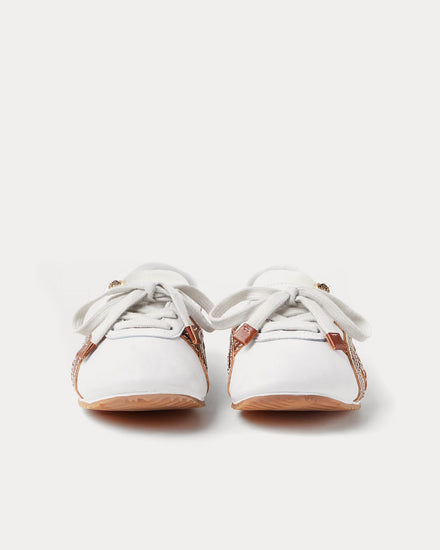 Versace x Onitsuka Tiger TAI-CHI Sakura Nappa Brown / White Low Top Sneakers - 3