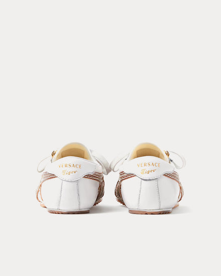 Versace x Onitsuka Tiger TAI-CHI Sakura Nappa Brown / White Low Top Sneakers - 4