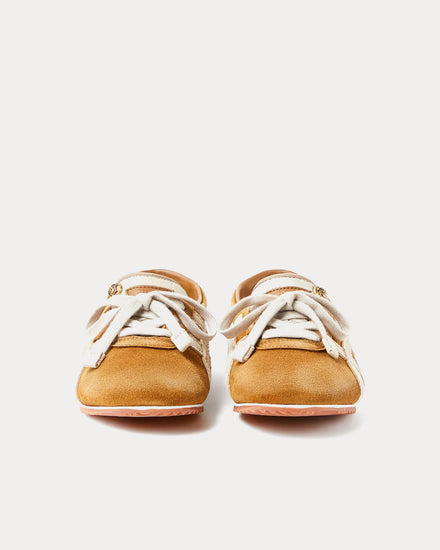 Versace x Onitsuka Tiger TAI-CHI Sakura Suede Brown Low Top Sneakers - 3