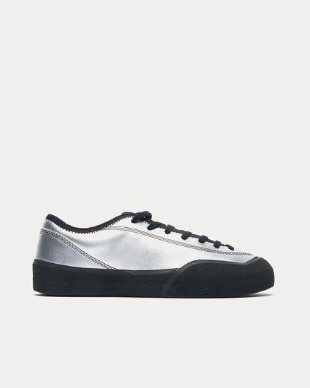 Village PM 1:30PM Silver / Natural Black Low Top Sneakers - 1