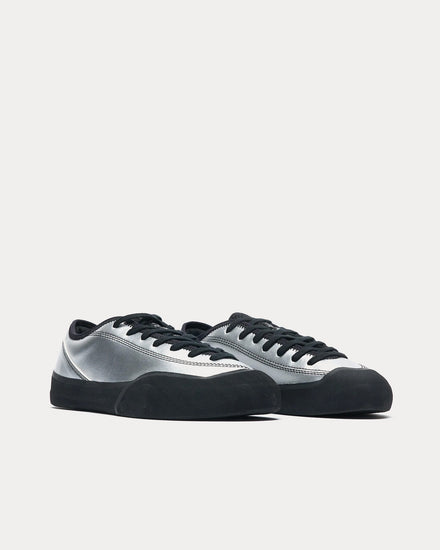 Village PM 1:30PM Silver / Natural Black Low Top Sneakers - 2