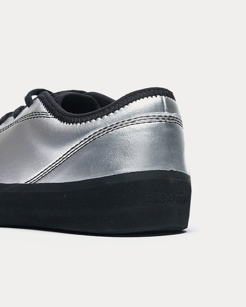 Village PM 1:30PM Silver / Natural Black Low Top Sneakers - 4