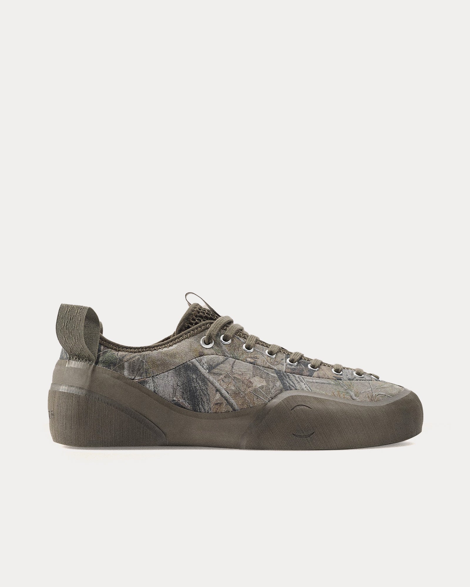 Village PM Men's 1PM Canvas Camo Low Top Sneakers