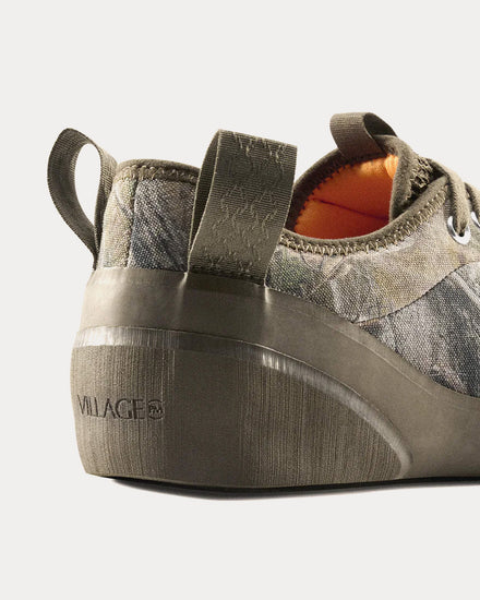 Village PM 1PM Canvas Camo Low Top Sneakers - 3