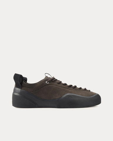 Village PM 1PM Suede Chocolate Low Top Sneakers