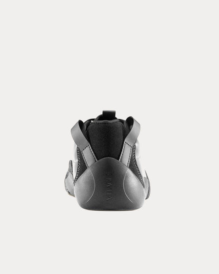 Village PM 2PM Leather Anthracite Low Top Sneakers - 3