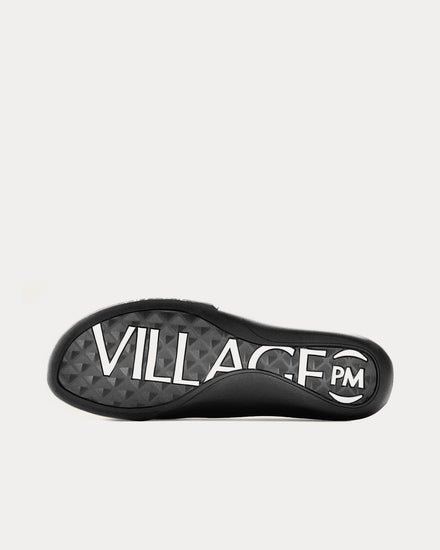 Village PM 2PM Leather Anthracite Low Top Sneakers - 4