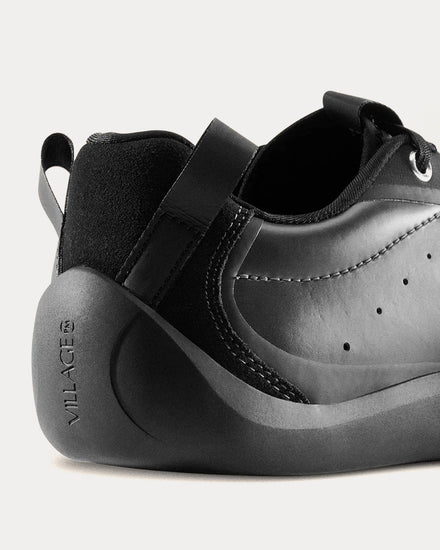Village PM 2PM Leather Anthracite Low Top Sneakers - 5