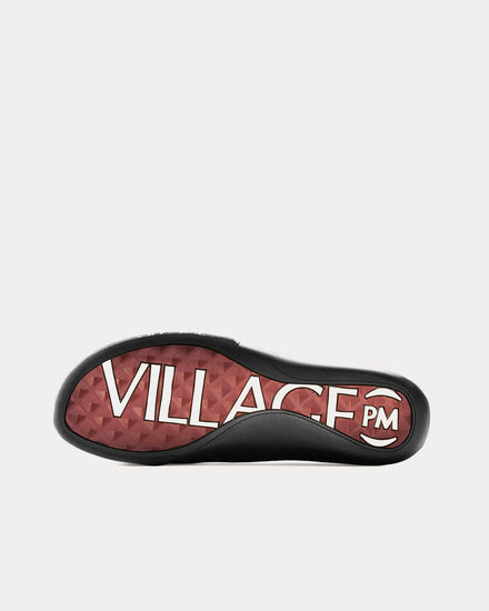 Village PM 2PM Leather Maroon Low Top Sneakers - 4