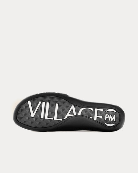 Village PM 2PM Leather White / Lime Low Top Sneakers - 4