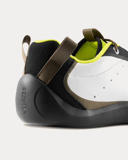 Village PM 2PM Leather White / Lime Low Top Sneakers - 5