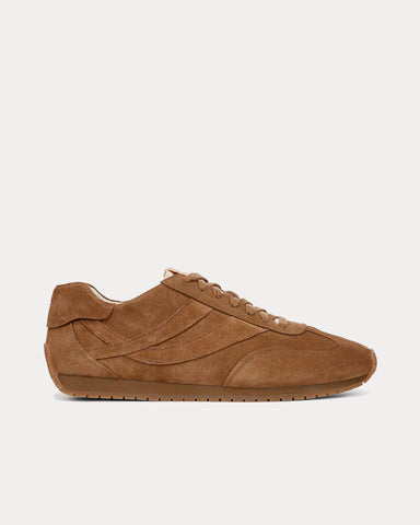 Vince Oasis Runner Suede Birchwood Low Top Sneakers