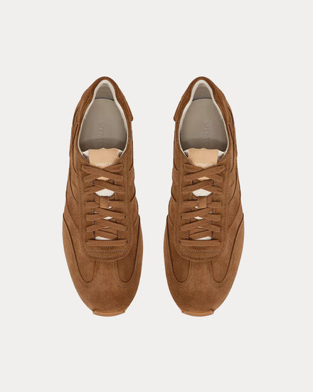 Vince Oasis Runner Suede Birchwood Low Top Sneakers - 2