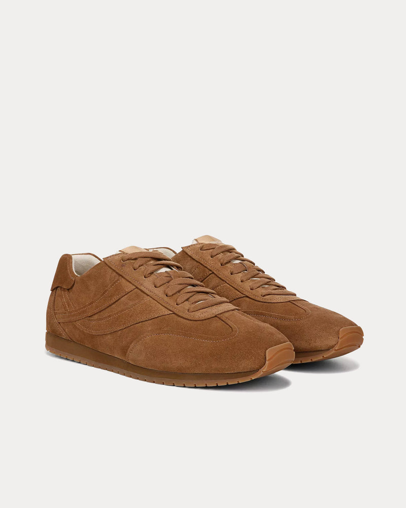 Vince Oasis Runner Suede Birchwood Low Top Sneakers - 3