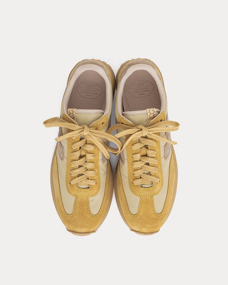 Visvim FKT Runner Yellow Low Top Sneakers - 2