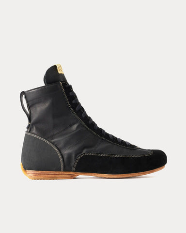 Visvim Mc Driver Leather Black Boots