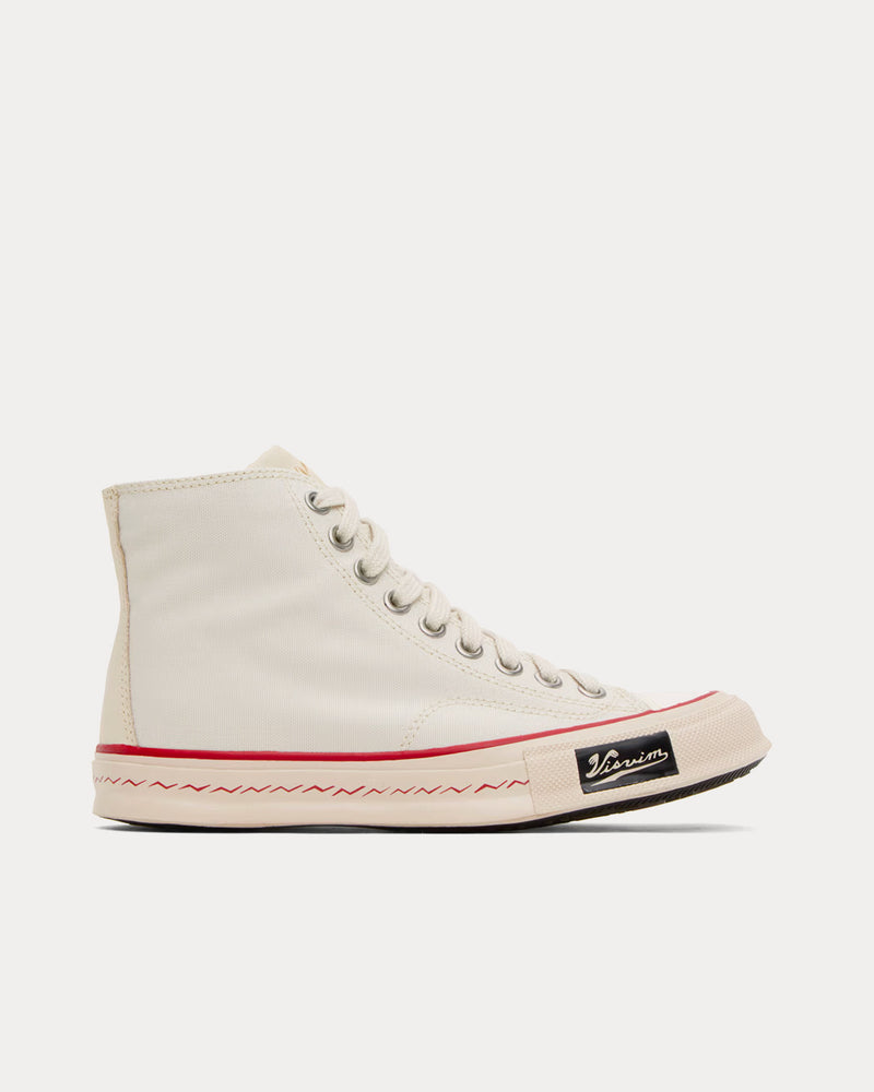 Visvim Skagway Hi Patten Off White High Top Sneakers - 1