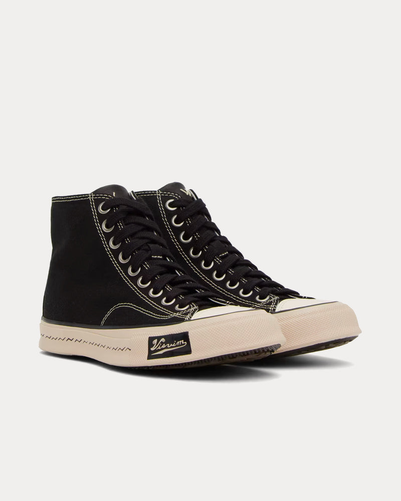 Visvim Skagway Hi Patten Black High Top Sneakers - 2