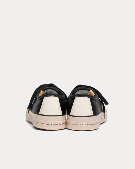 Visvim Skagway Lo Rayon Satin Black Low Top Sneakers - 3
