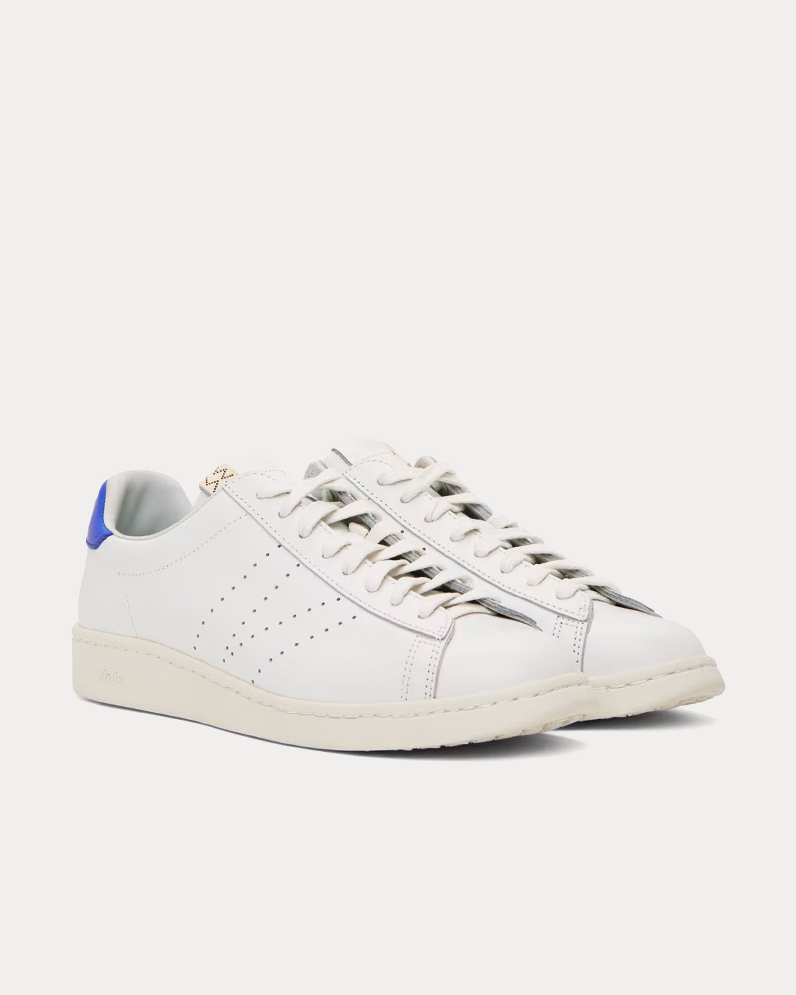 Visvim - Corda Folk White / Blue Low Top Sneakers
