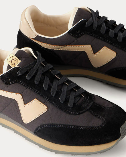 Visvim FKT Runner Black Low Top Sneakers - 5
