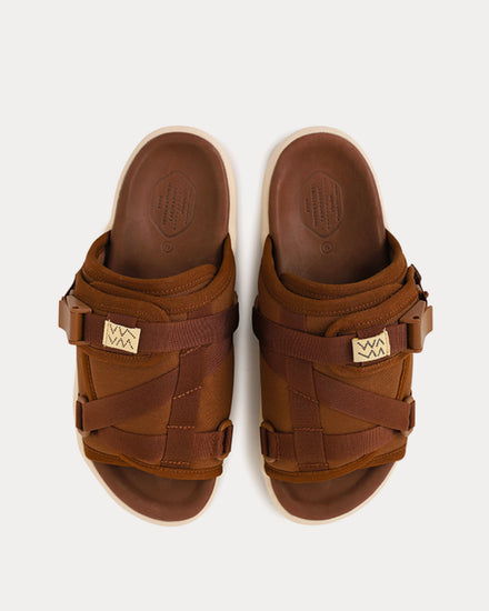 Visvim Men's Christo Brown Sandals