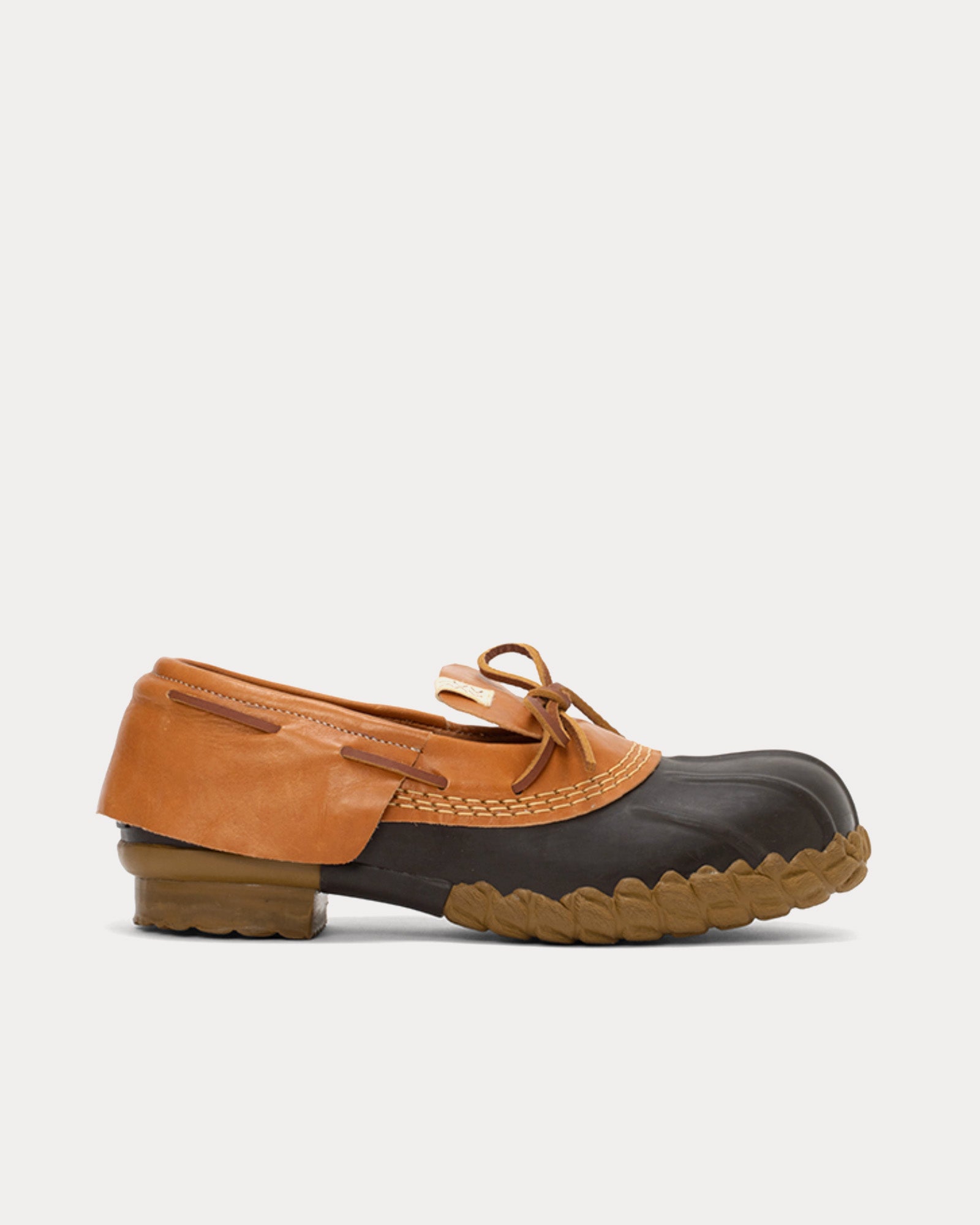 靴 DECOY DUCK LO-FOLK Visvim Men's Decoy Duck Lo-Folk Dark Brown Slip On Shoes