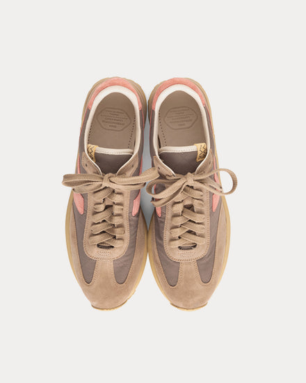 Visvim FKT Runner Beige / Pink Low Top Sneakers - 2