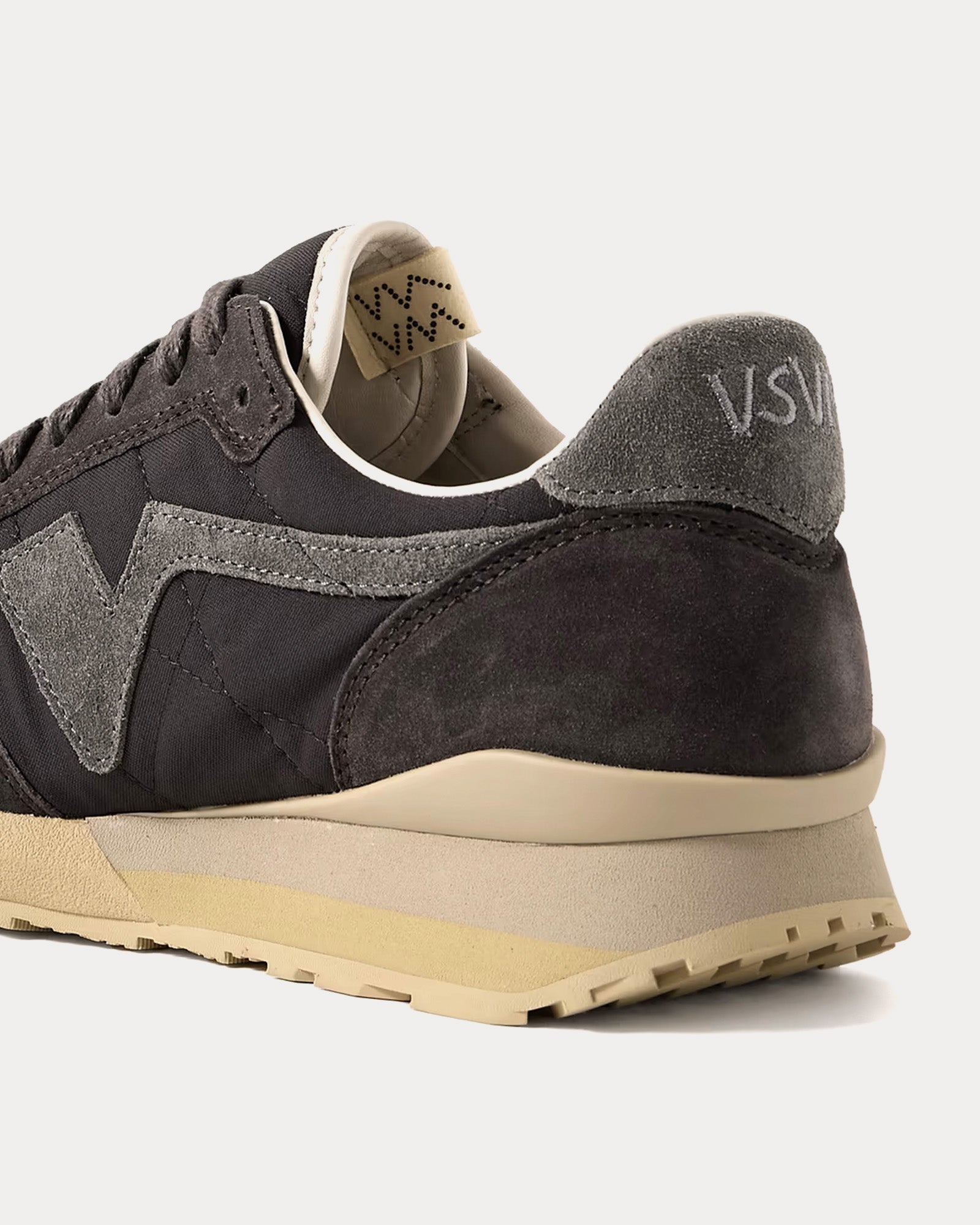 Visvim Men's FKT Runner Black Low Top Sneakers