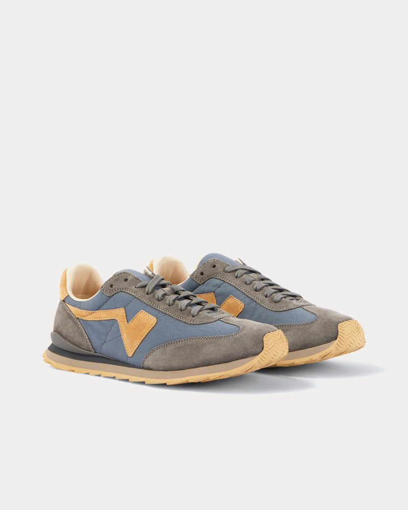 Visvim FKT Runner Blue Low Top Sneakers - 3